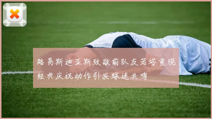 路易斯迪亚斯致敬前队友若塔重现经典庆祝动作引发球迷共鸣